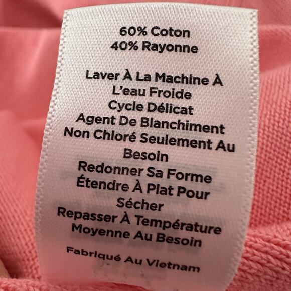 Talbots Sweater Womens Large Pink Button Cardigan Stretch Office Casual Vneck - Picture 8 of 15